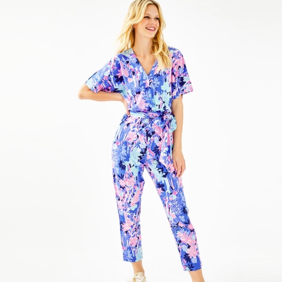 Lilly Pulitzer Pants & Jumpsuits Lilly Pulitzer Jumpsuit Giraffe